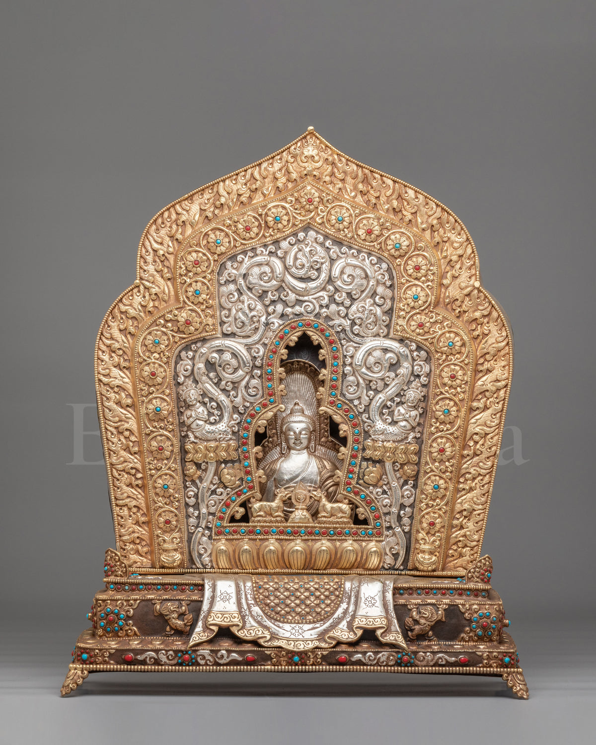 Tibetan Buddha Ghau Box 