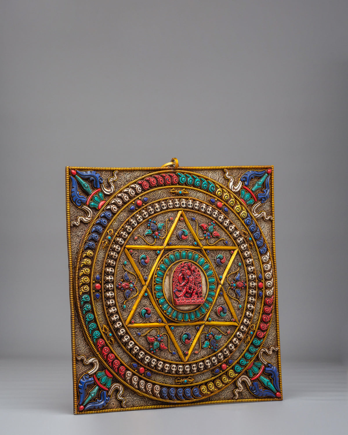 Vajrayogini Buddhist Mandala Wall Decor | Spiritual Altar Decor