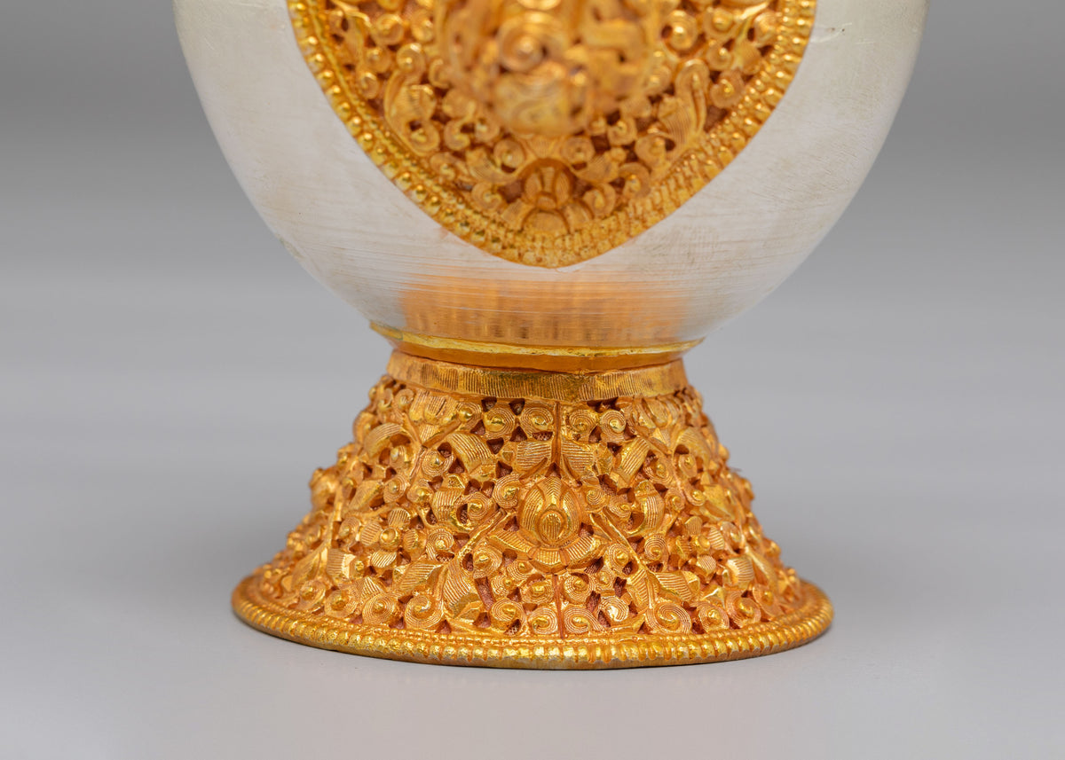 Traditional Himalayan Altar Bhumba | Sacred Vessel for Ritual Offerings