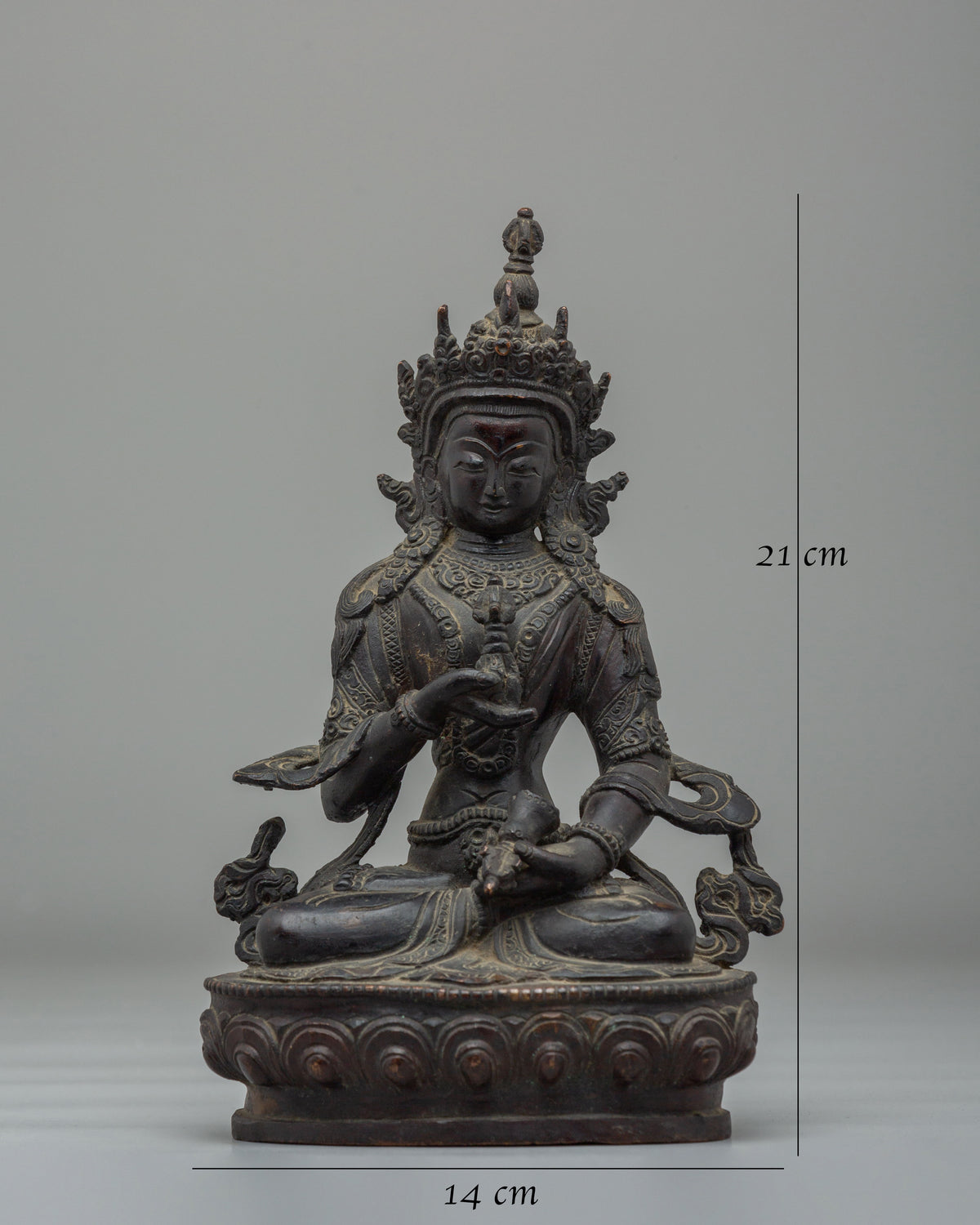Tibetan Vajrasattva Buddhist Statue | Purification Deity