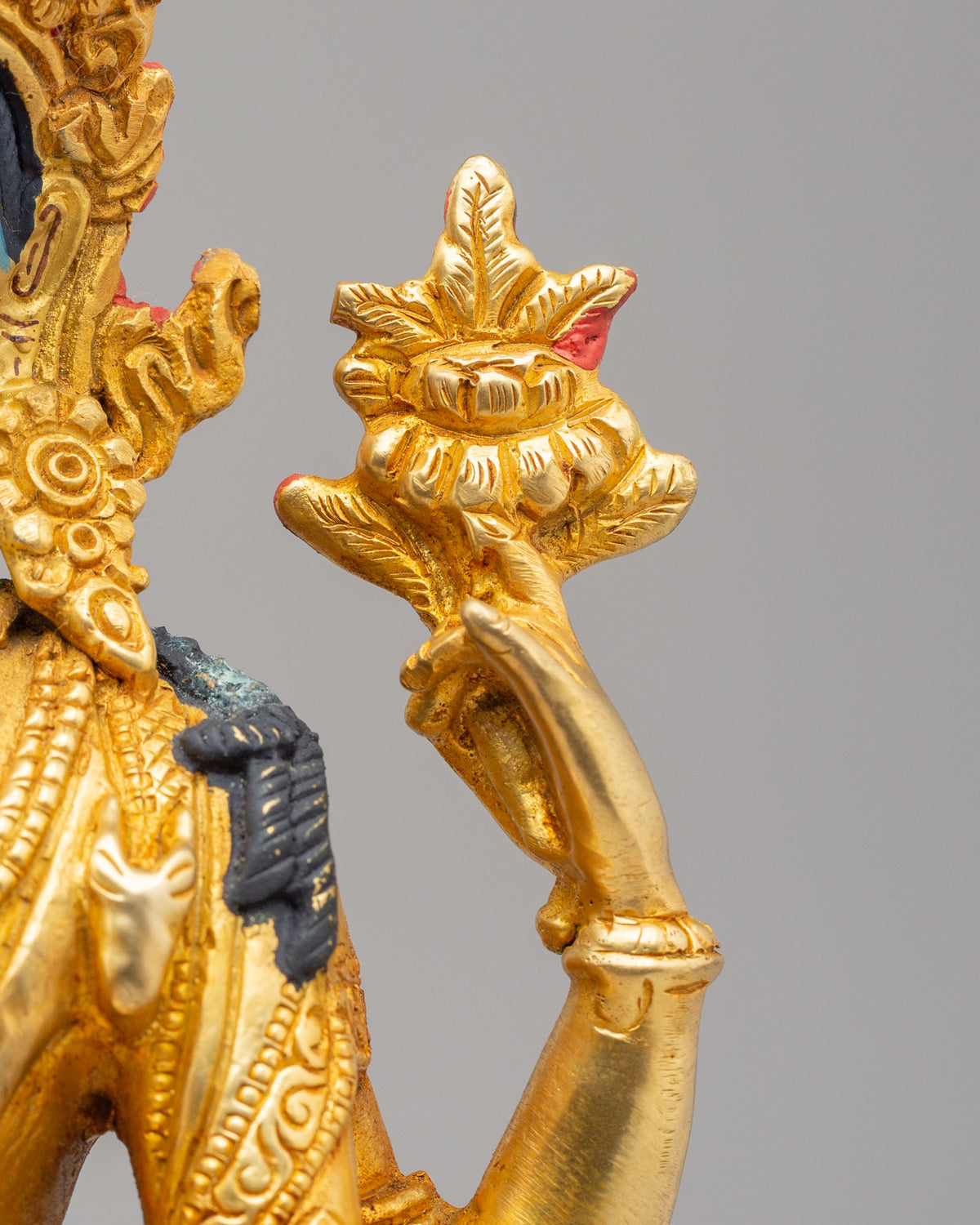 Sacred Avalokiteshvara Buddhist Statue | Himalayan Artwork for Spiritual Practice