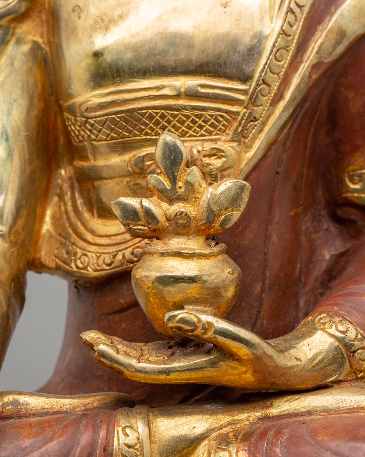 Bhaisajyaguru Buddhist Statue | Traditional Spiritual Home Decor