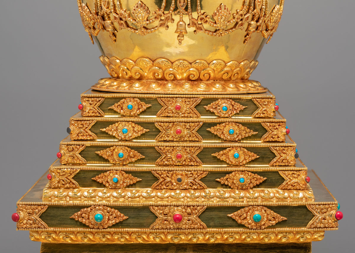 Exclusive Himalayan Enlightenment Stupa | Spiritual Home Decor