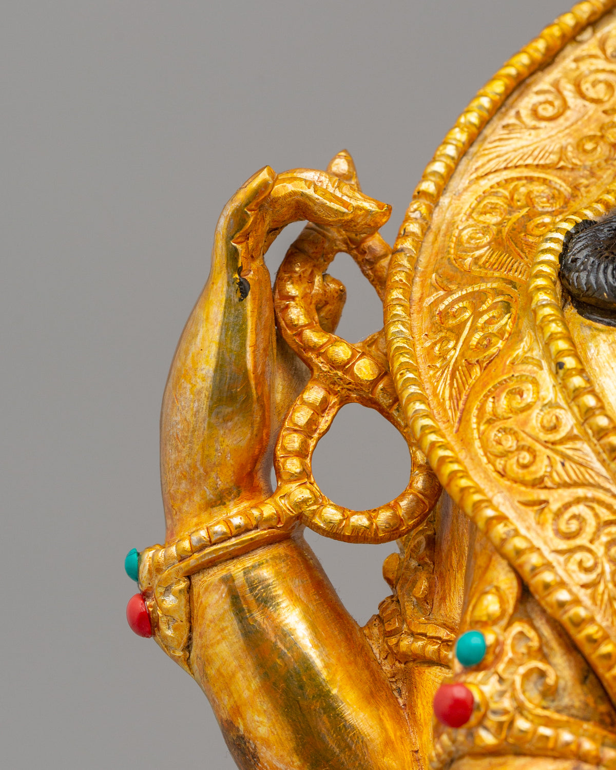 Traditional Cchenrezig Buddhist Statue | Handcrafted Artwork for Home Decor