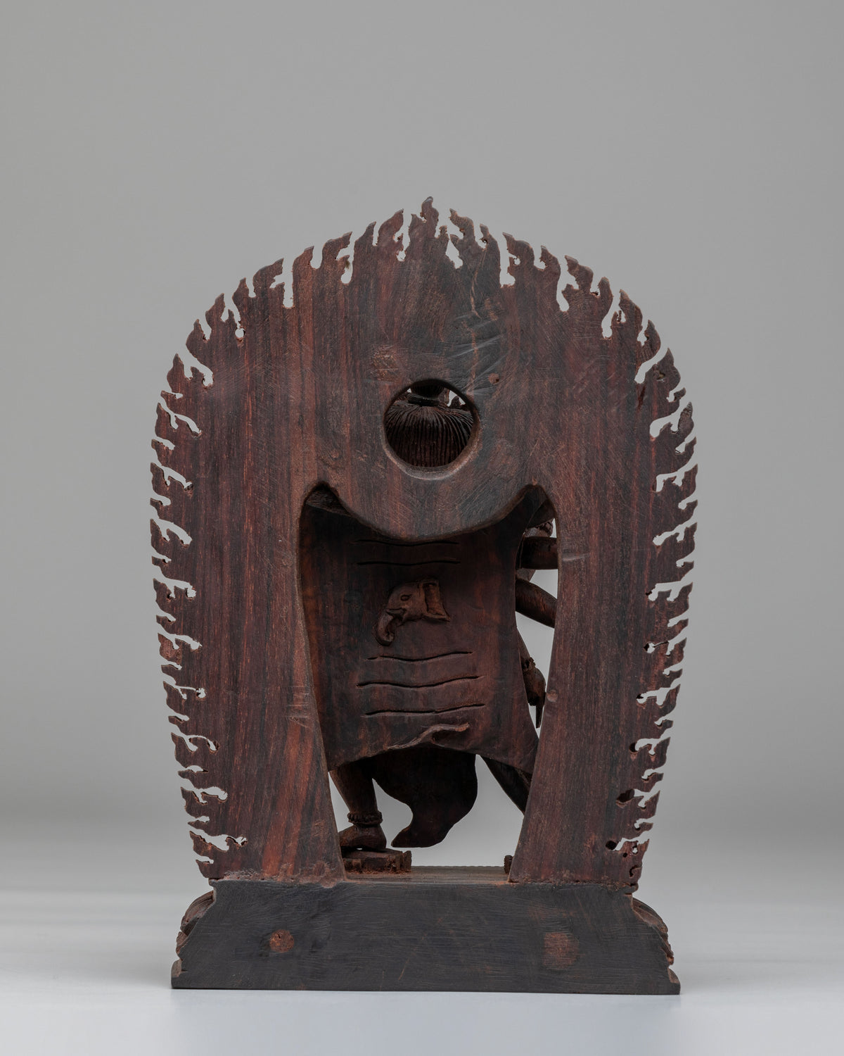 Traditional Chakrasamvara Sculpture | Handcrafted Wooden Artwork