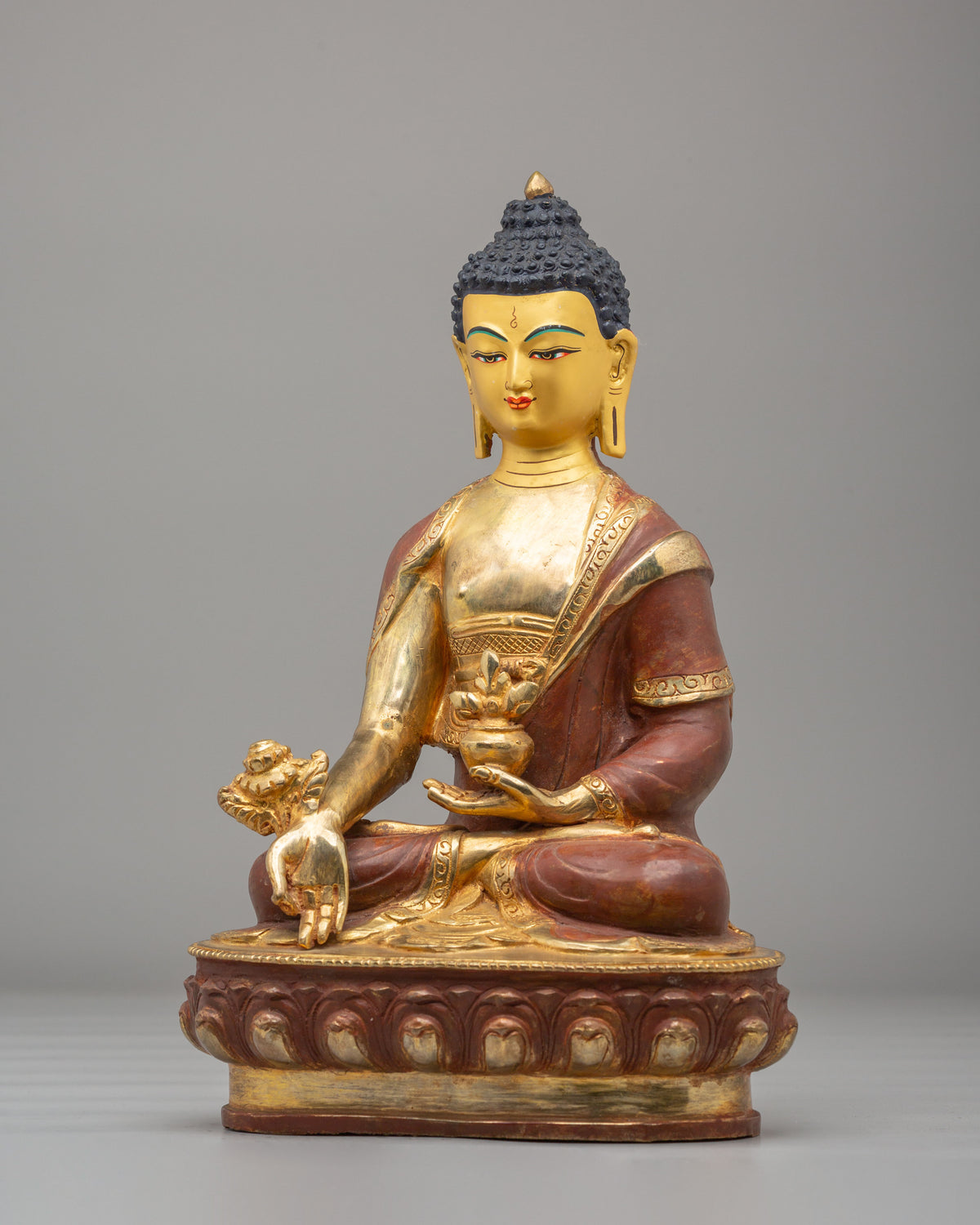 Bhaisajyaguru Buddhist Statue | Traditional Spiritual Home Decor