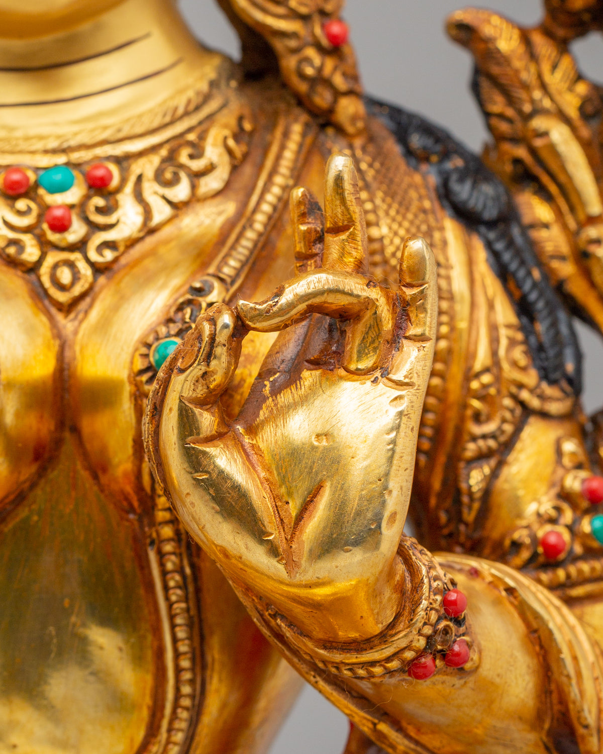 Green Tara Buddhist Liberation Statue | Spiritual Home Decor