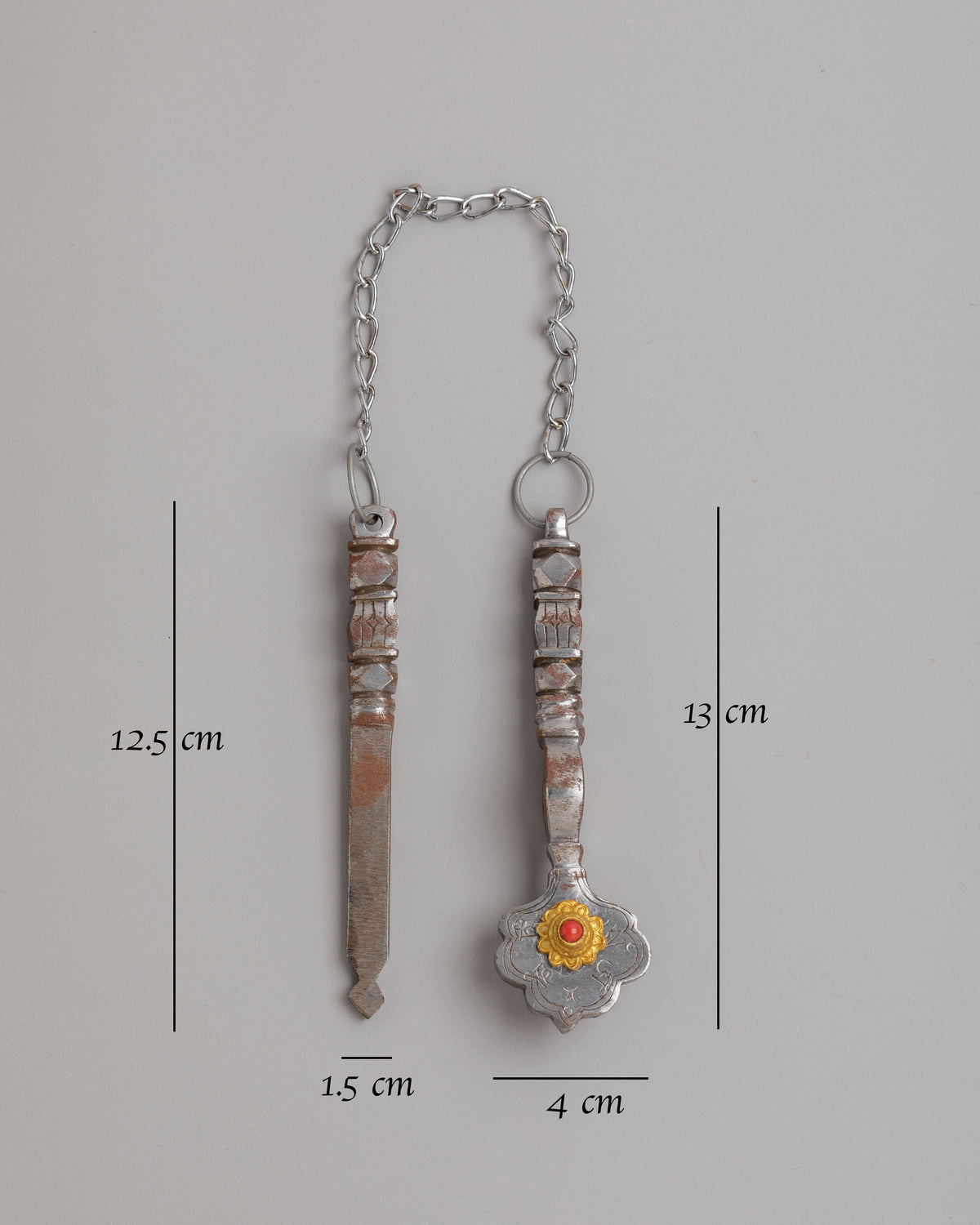 Traditional Tibetan Rinchen Daru Set | Symbolic Ritual Tools for Spiritual Practice