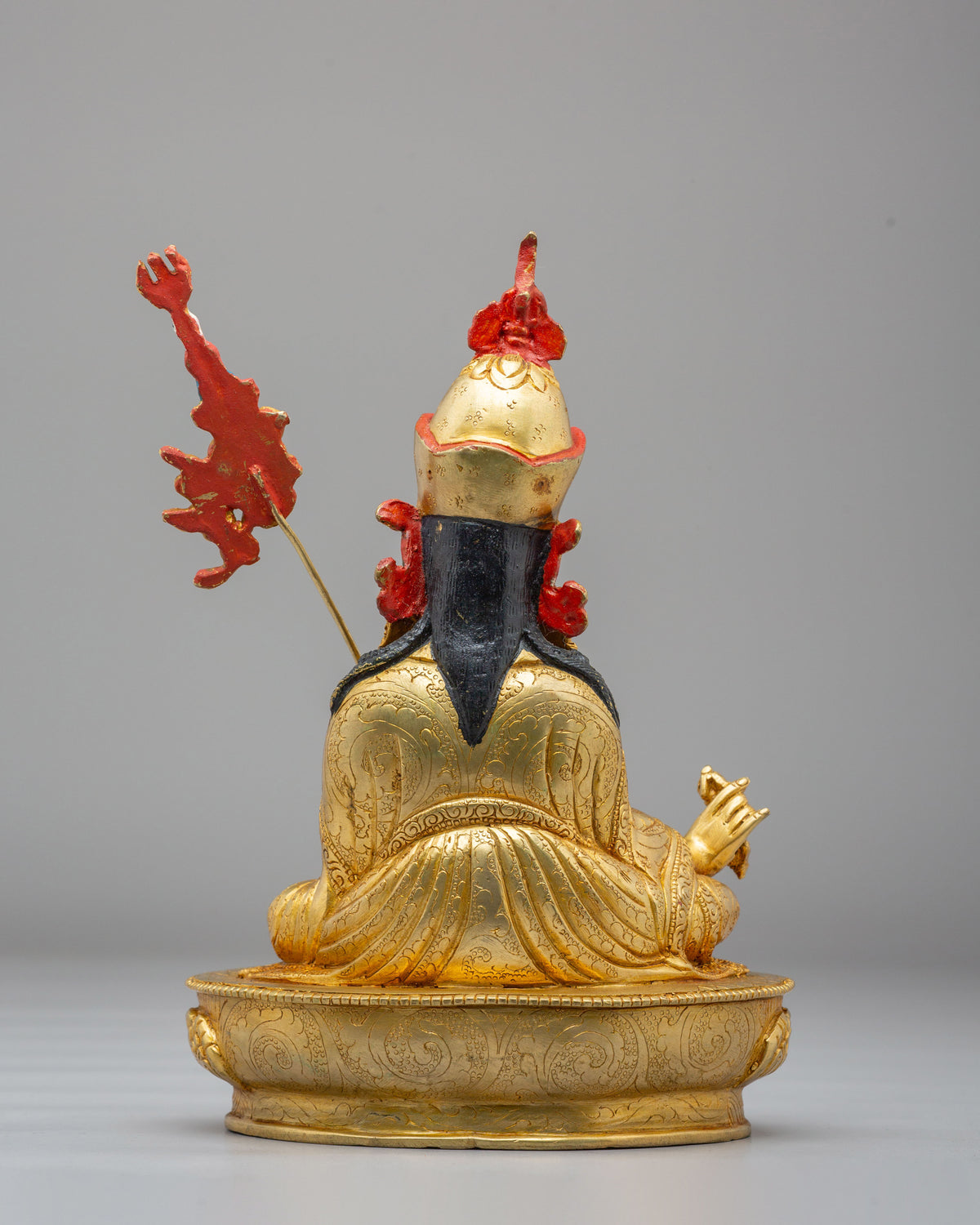 Spiritual Master Padmasambhava Statue | Traditional Himalayan Artwork