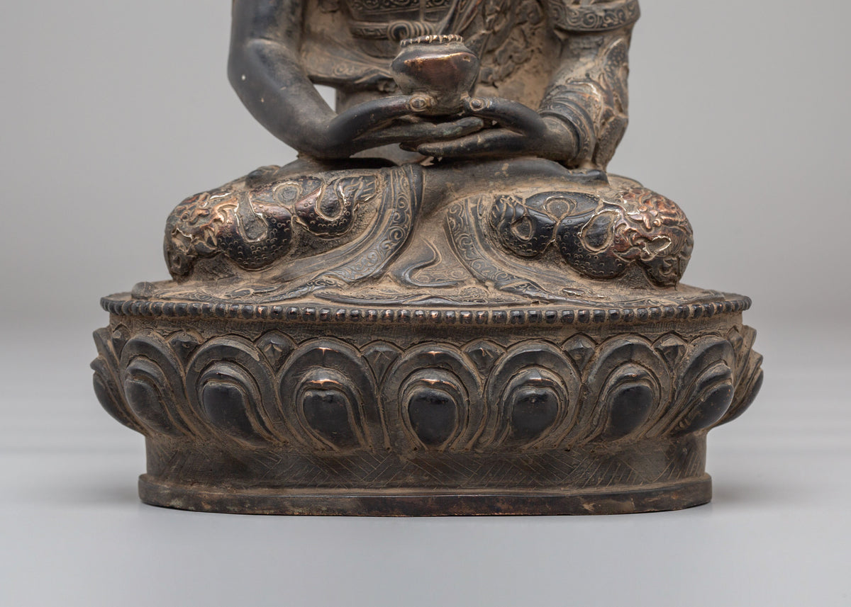 Traditional Sacred Amitabha Buddha Statue | Symbol of Infinite Light