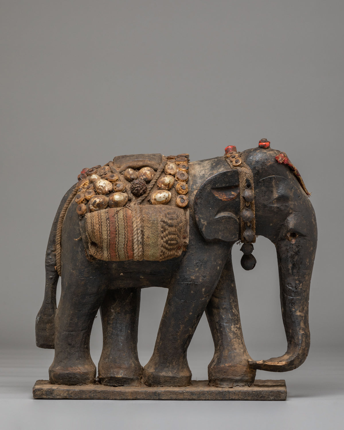 Elephant Wood Carving Statue | Perfect for Home Decor