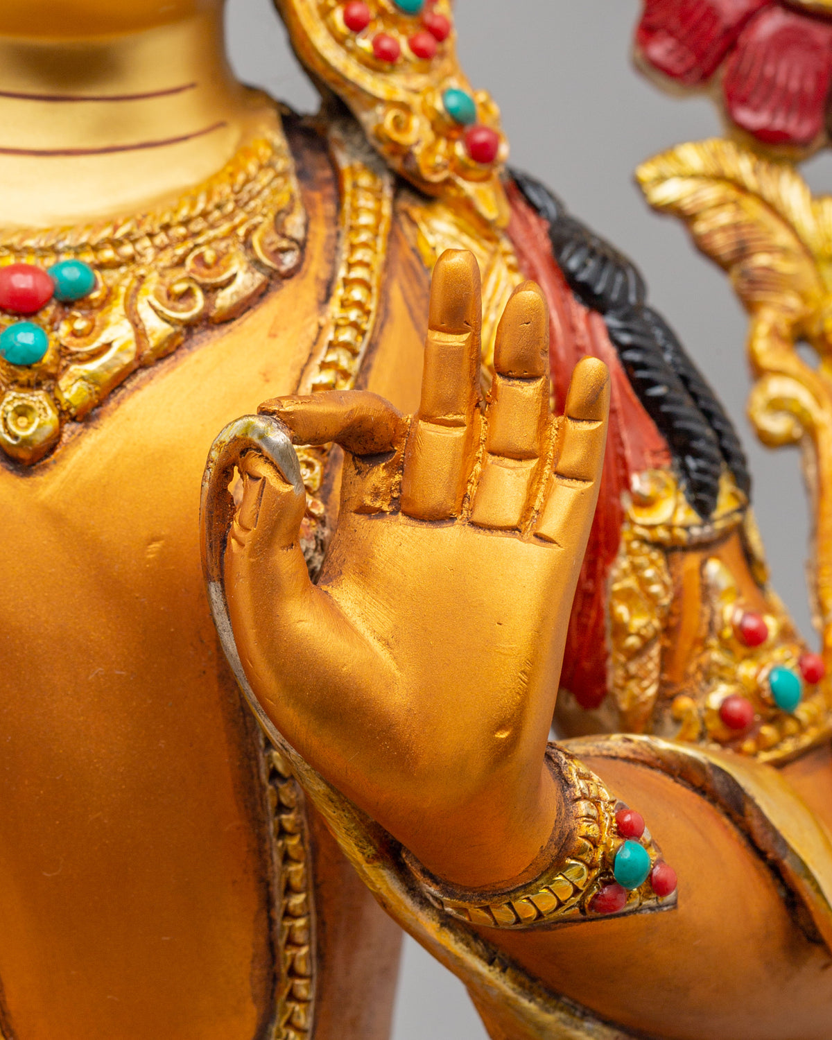 Handcrafted Manjushri Wisdom Statue | Symbol of Wisdom and Enlightenment