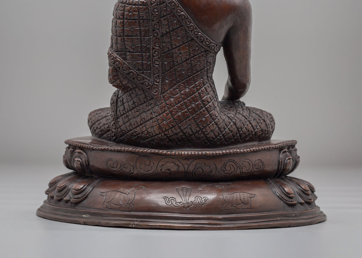 Sacred Himalayan Shakyamuni Buddha Statue | Symbol of Enlightenment