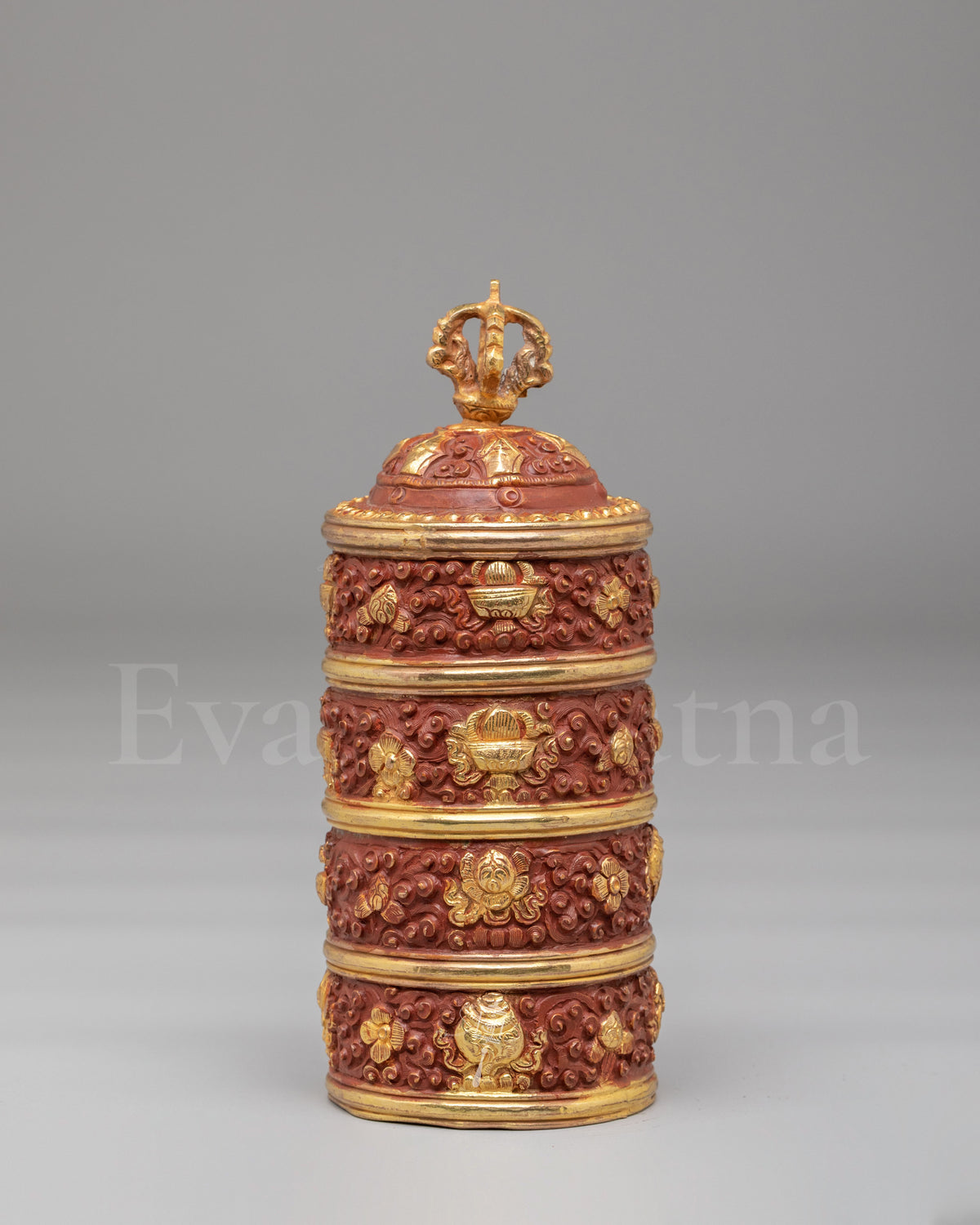 Traditional Tibetan Dhupur Rice Pot  