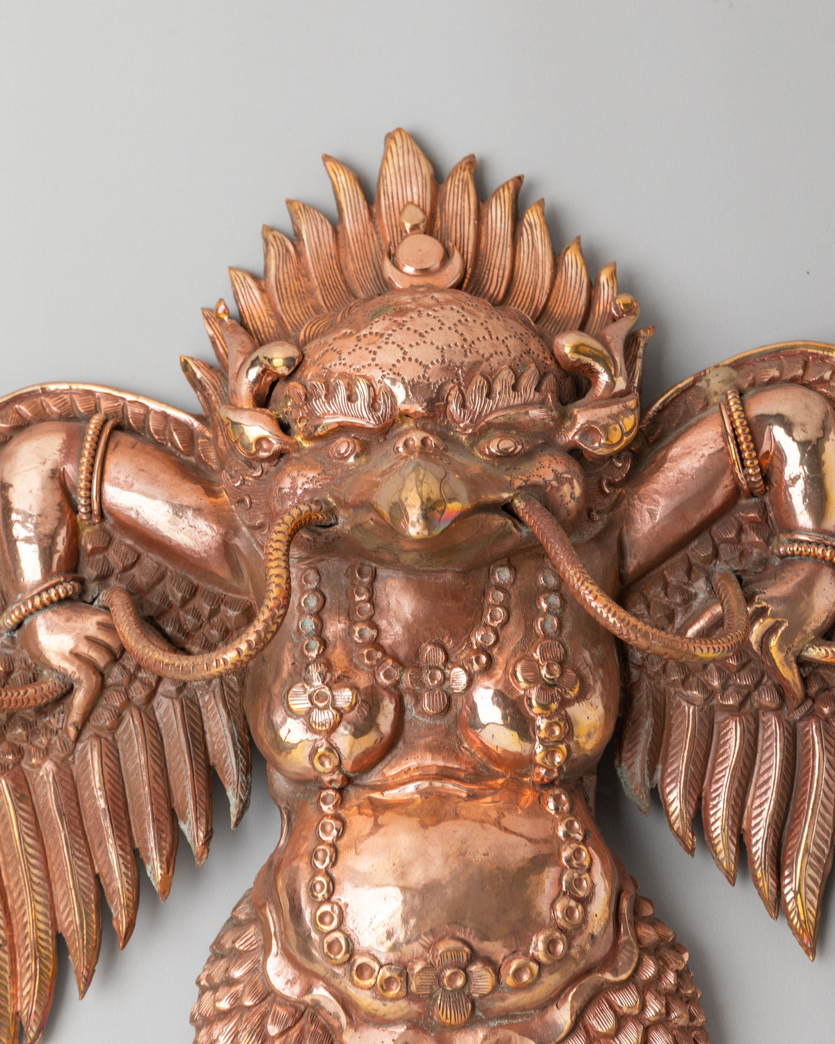 Garuda Wall Hanging for Shrine Decor | Handcrafted Spiritual Decor
