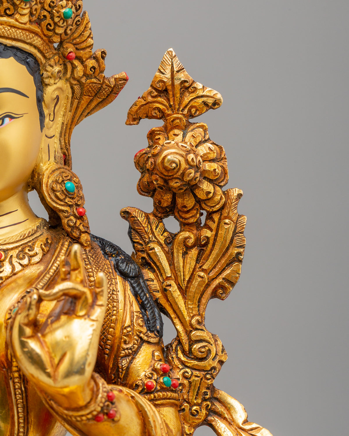 Green Tara Buddhist Liberation Statue | Spiritual Home Decor