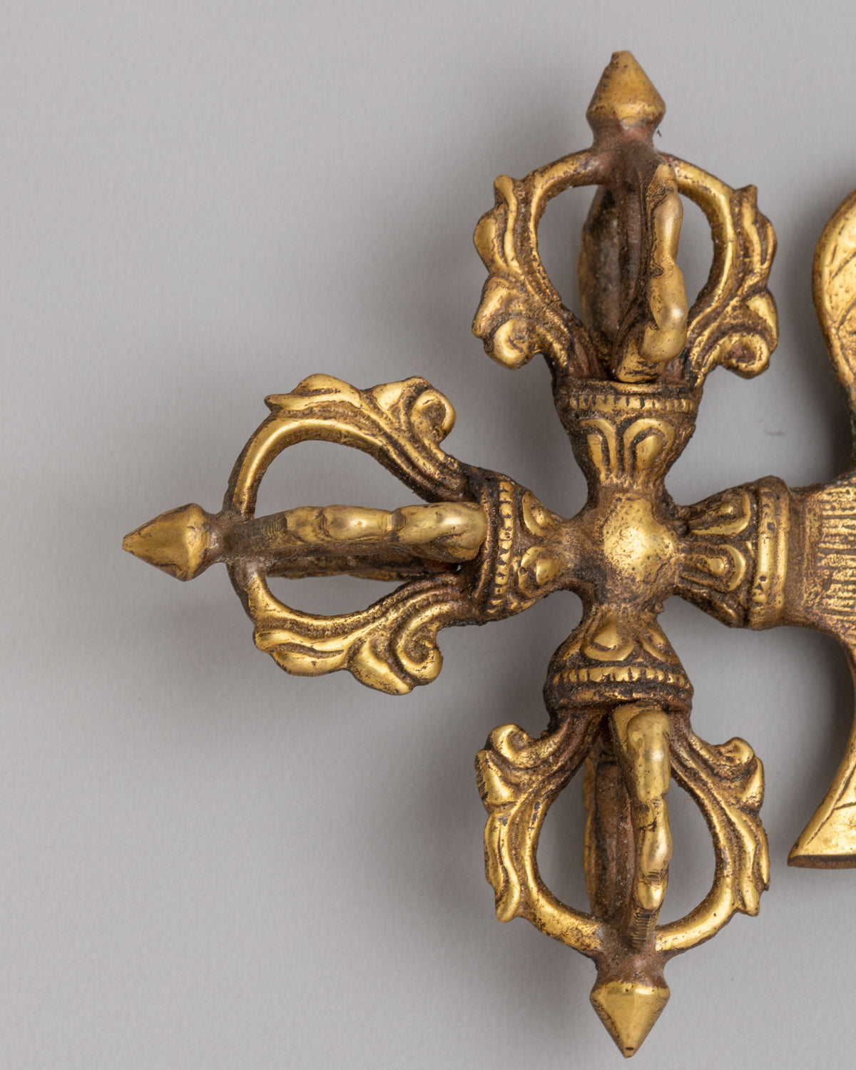 Tibetan Buddhist Kartika Ritual Knife | Bronze Vajrayana Artwork
