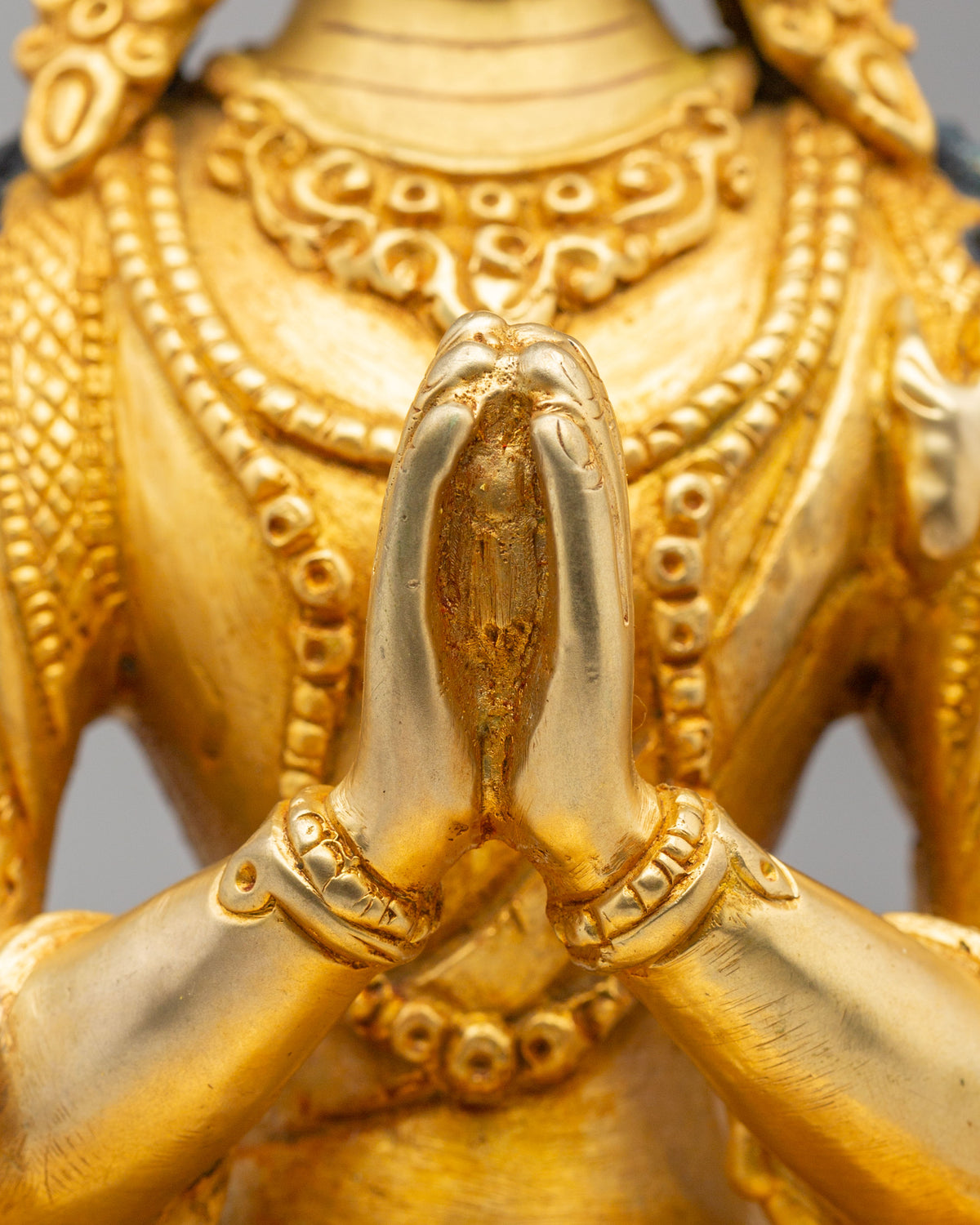 Sacred Avalokiteshvara Buddhist Statue | Himalayan Artwork for Spiritual Practice