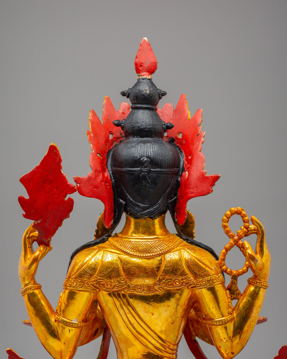 Sacred Himalayan Chenrezig Altar Statue | Embodiment of Compassion