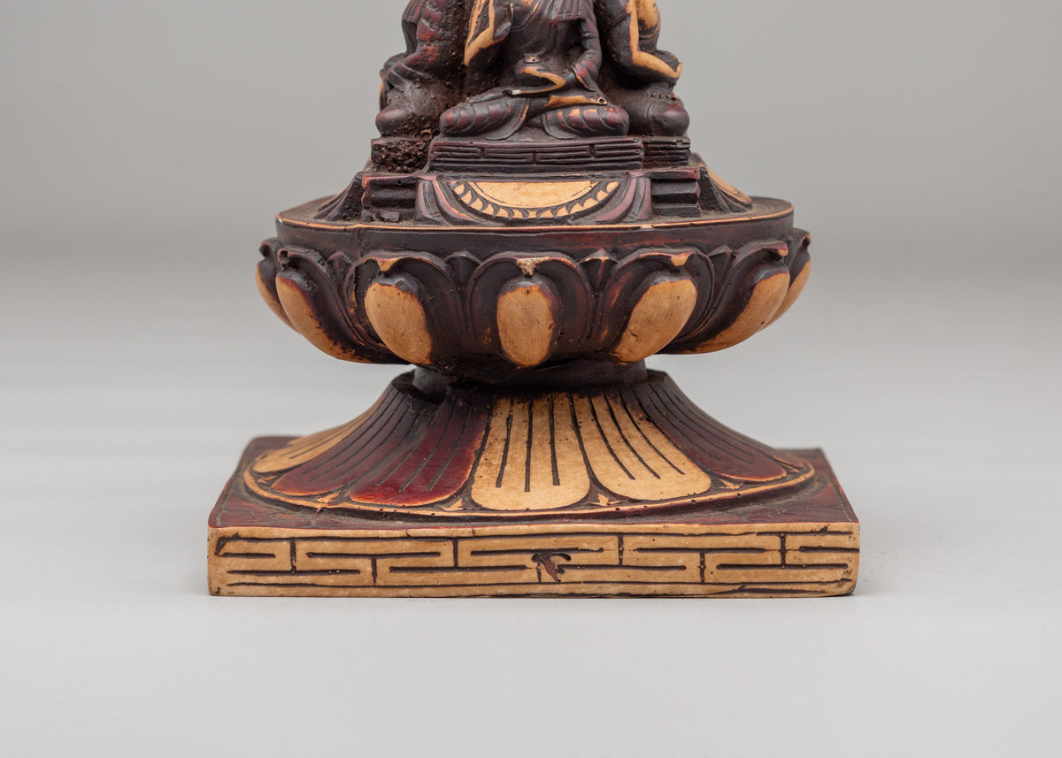 Tibetan Spiritual Five Buddha Stupa | Meditation Altar Home Decor