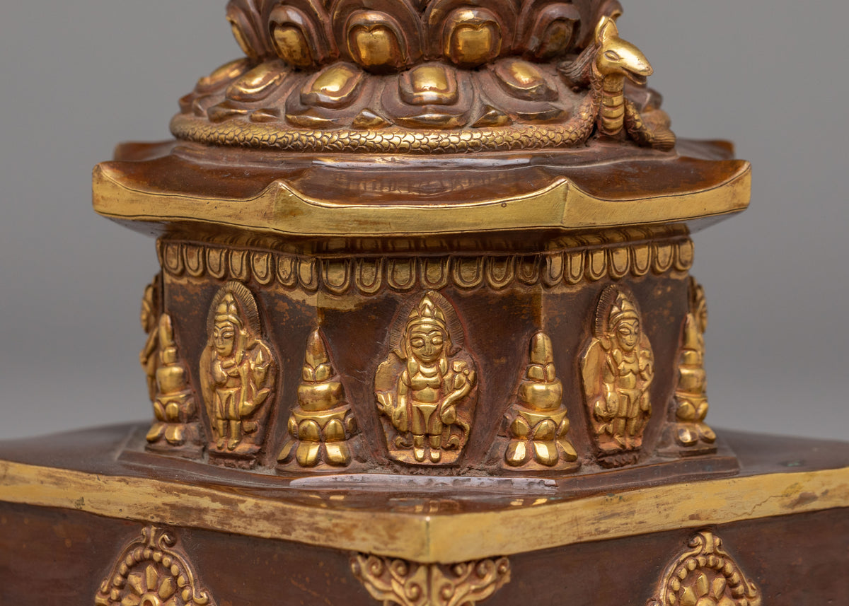 Buddhist Stupa for Meditation Practice | Spiritual Home Decor