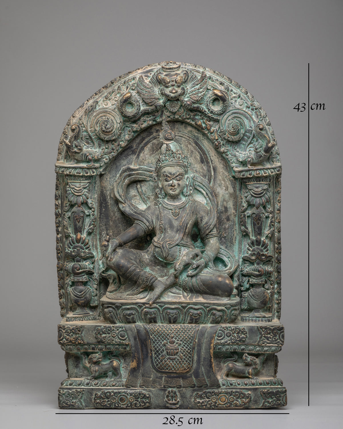 Vajrayana Dzambhala Practice Statue | Wealth Deity Sculpture