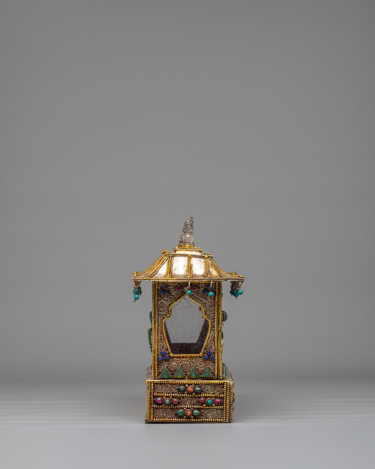 Buddhist Altar Shrine Box | Tibetan Meditation Box