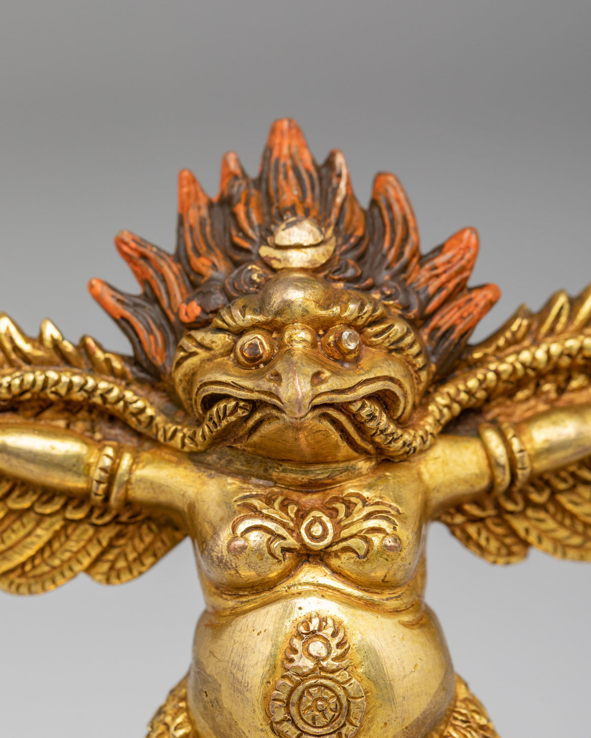 Buddhist Shrine Garuda Statue | Decorative Spiritual Protector