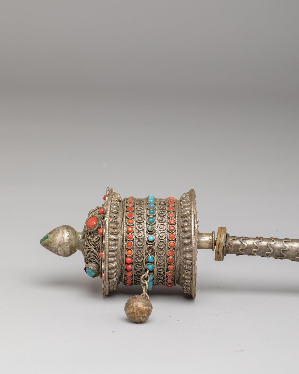 Handcrafted Mani Prayer Wheel | Himalayan Buddhist Ritual Object