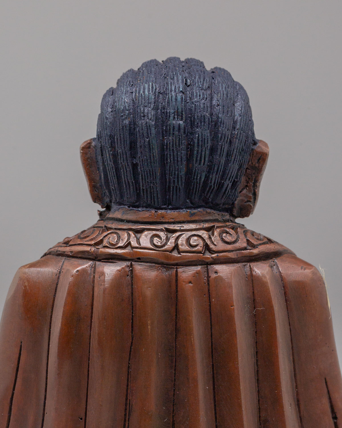 Buddhist Master Gampopa Sculpture | Handmade Tibetan Artwork