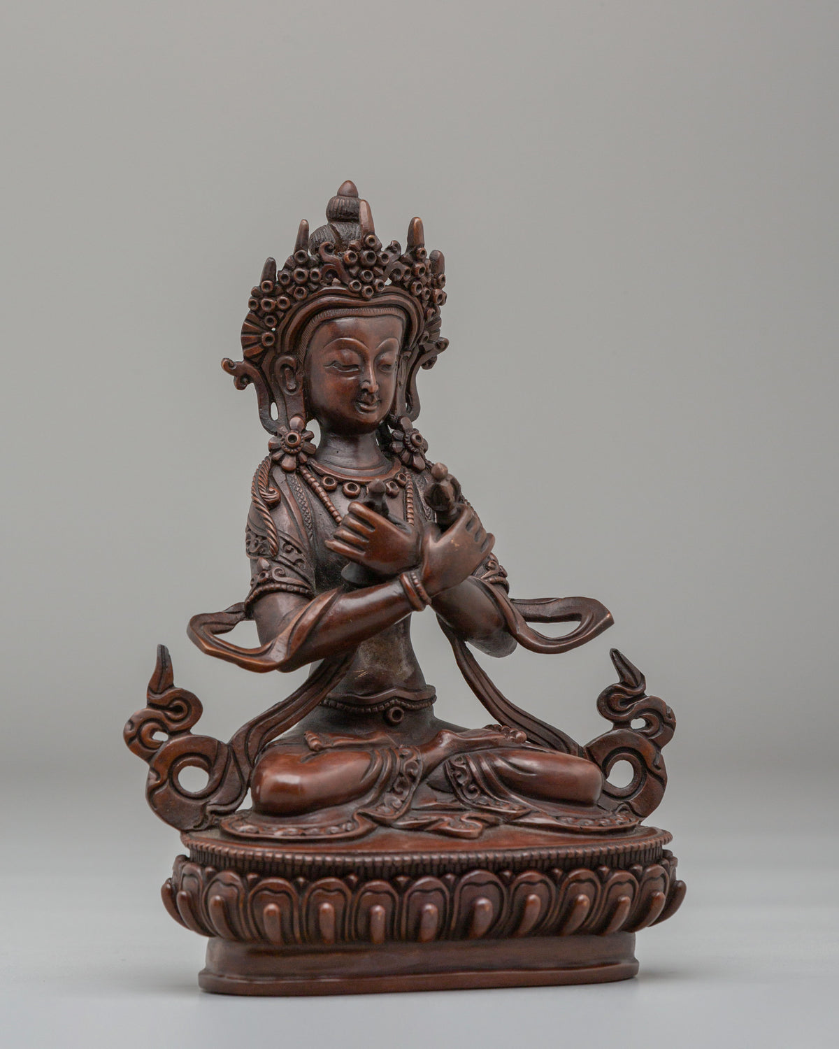 Tibetan Vajradhara Buddha Statue | Sacred Sculpture for Altar Space