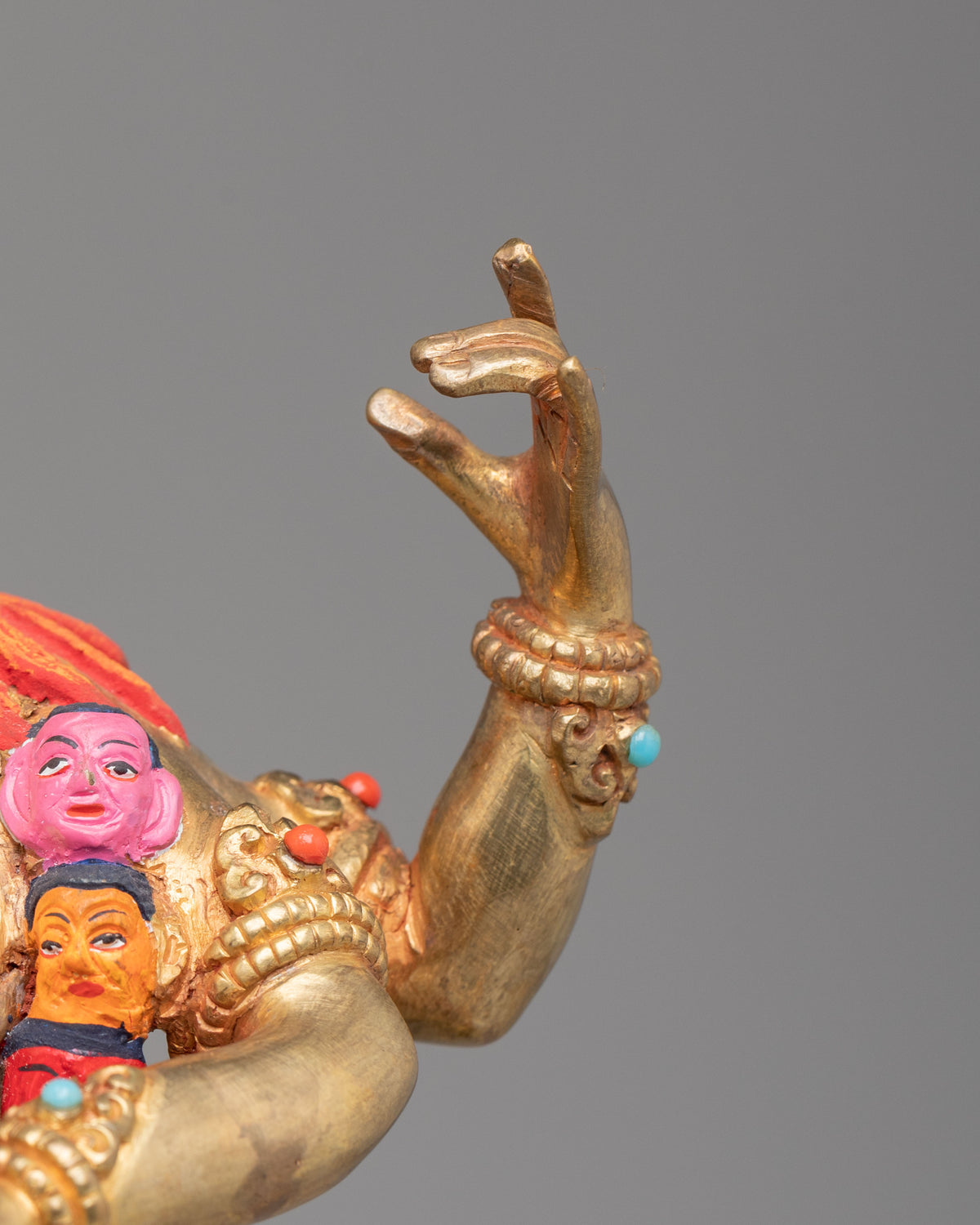 Traditional Altar Garuda Statue | Handmade Himalayan Art