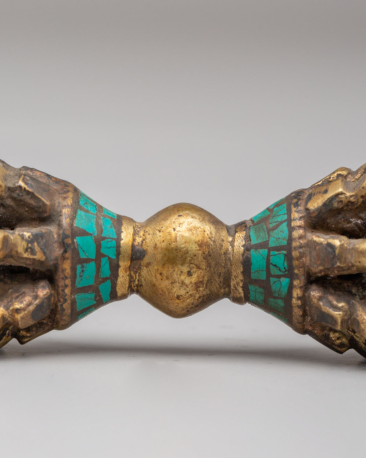 Vajra For Buddhist Ceremony | Brass Dorje Ritual Tool