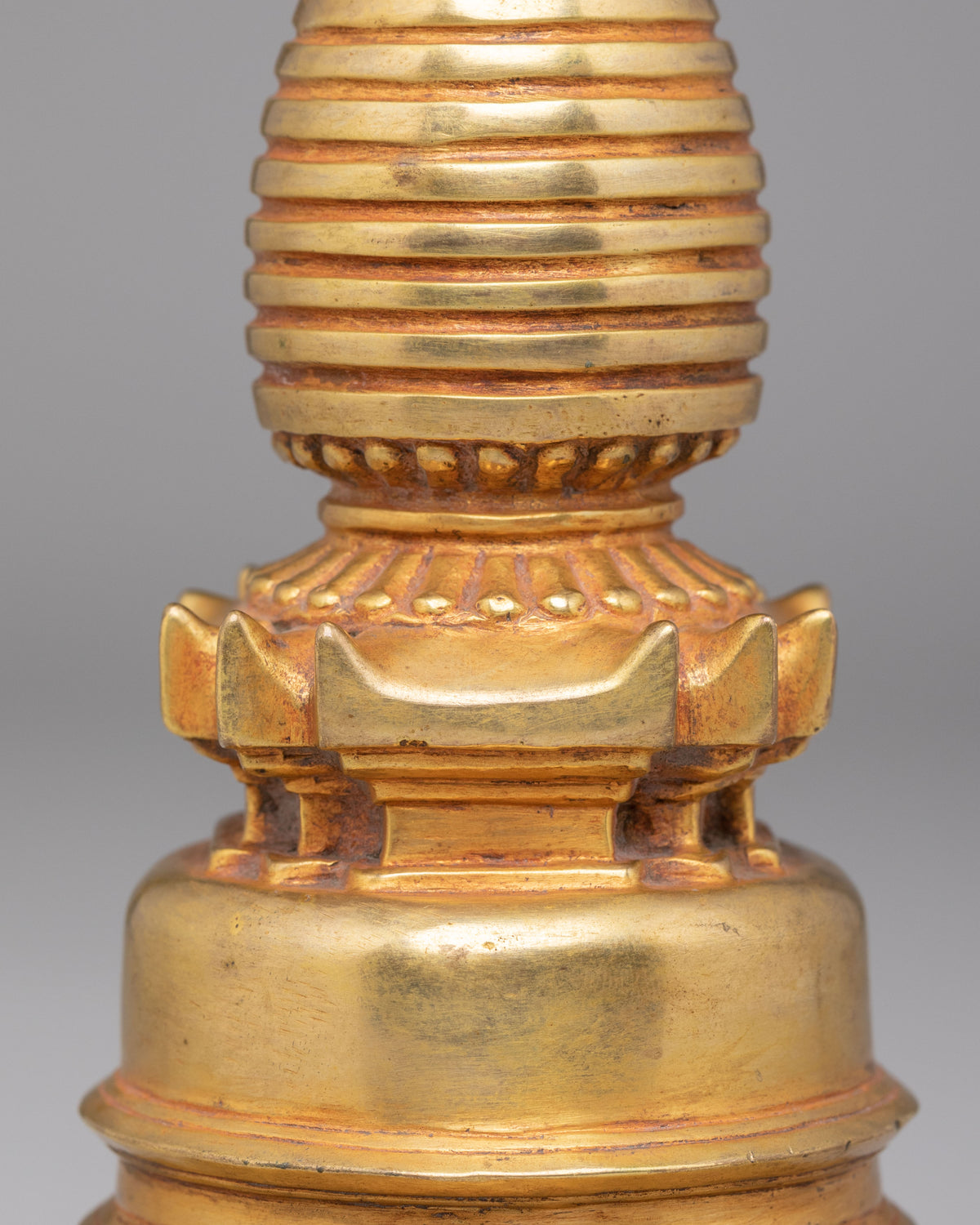 Handmade Shrine Kadampa Stupa | Sacred Stupa for Meditation