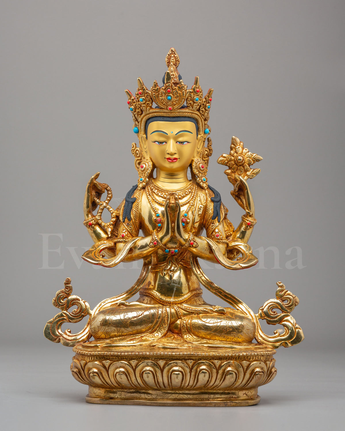Buddhist Altar Chenrezig Sculpture