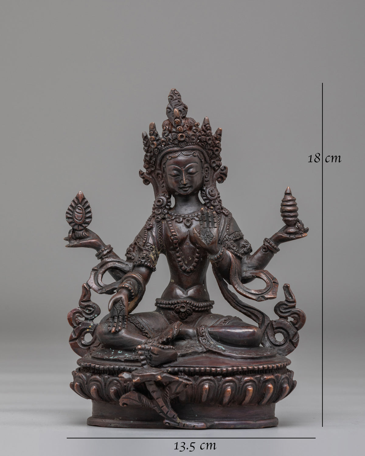 Lakshmi Hindu Prosperity Statue | Goddess of Wealth & Fortune