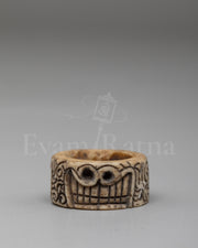 Handcrafted Tibetan Skull Ring Z
