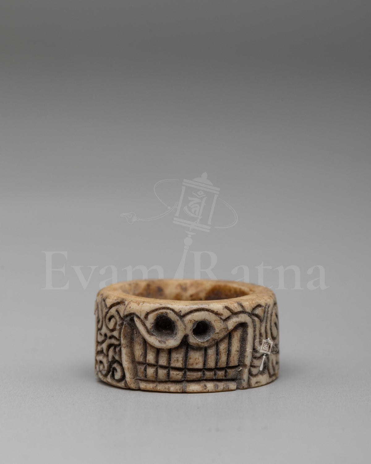 Handcrafted Tibetan Skull Ring Z