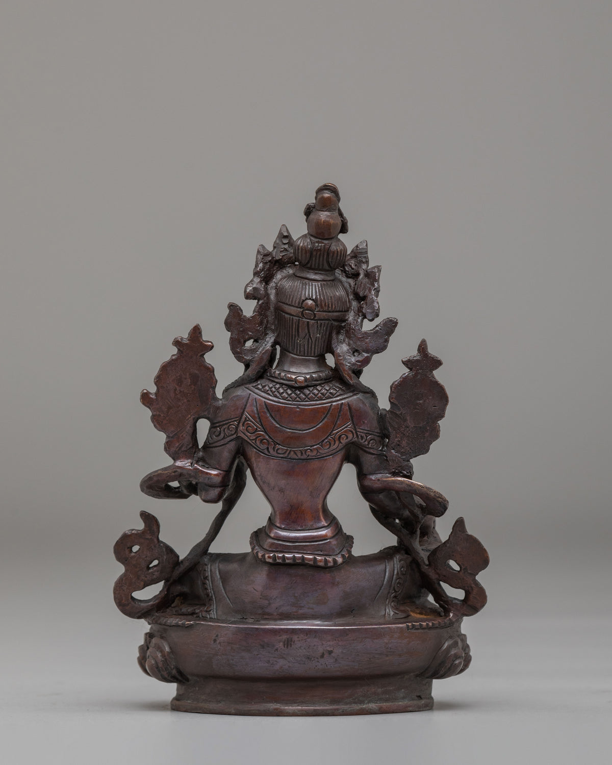 Green Tara Buddhist Sculpture | Sacred Himalayan Altar Sculpture