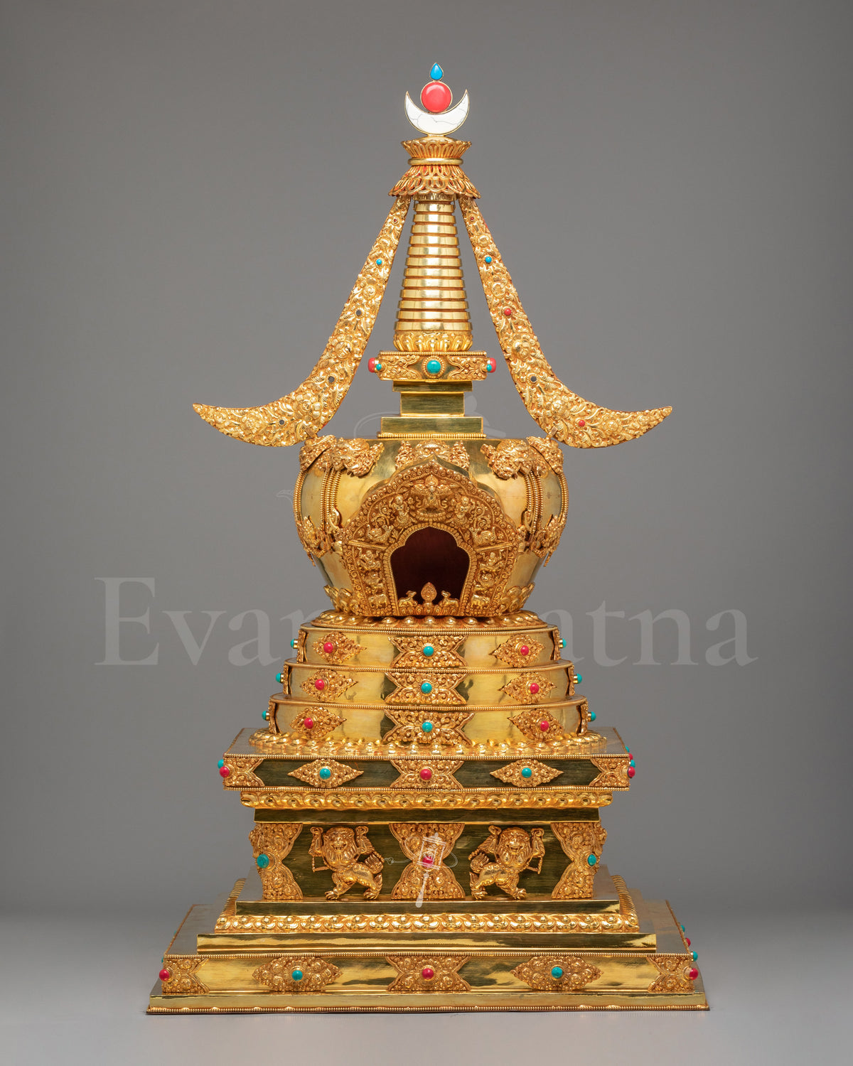 Tibetan Enlightenment Symbol Stupa 