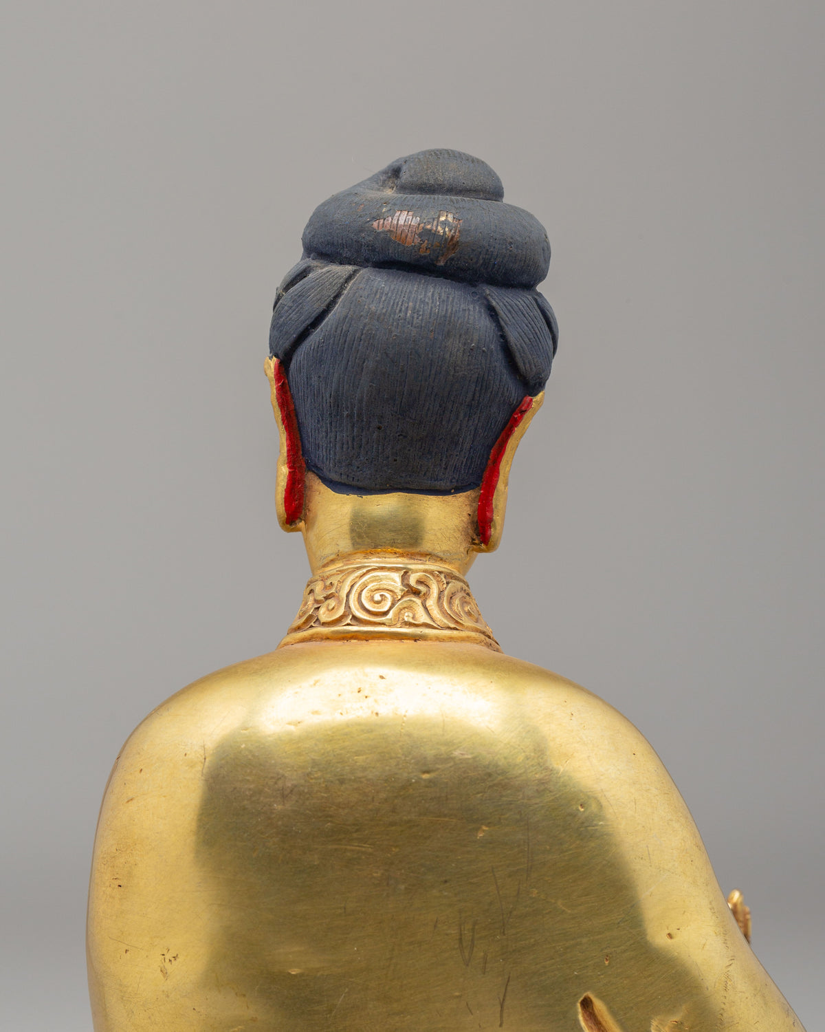 Buddhist Shrine Guanyin Sculpture | Gold Plated Buddhist Artwork