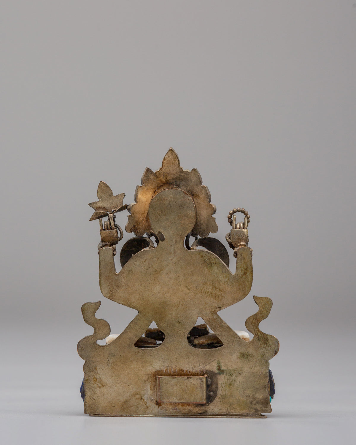 Handmade Buddhist Chenrezig Statue | Tibetan Compassion Deity Sculpture