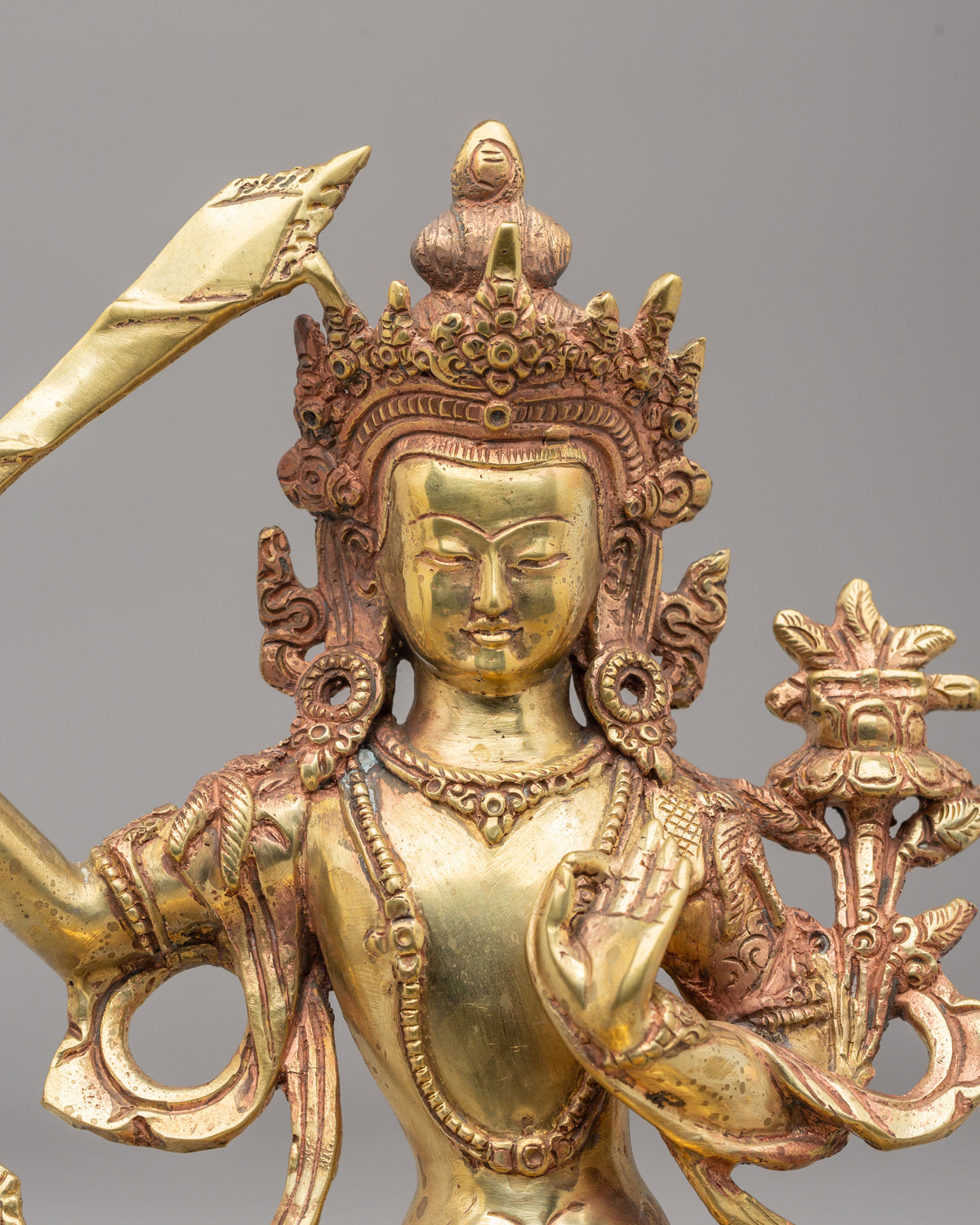 Manjushri Wisdom Bodhisattva Sculpture | A Symbol of Wisdom