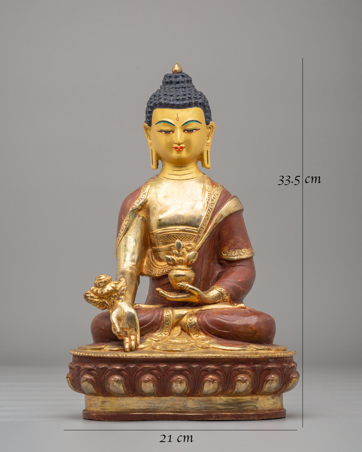 Bhaisajyaguru Buddhist Statue | Traditional Spiritual Home Decor