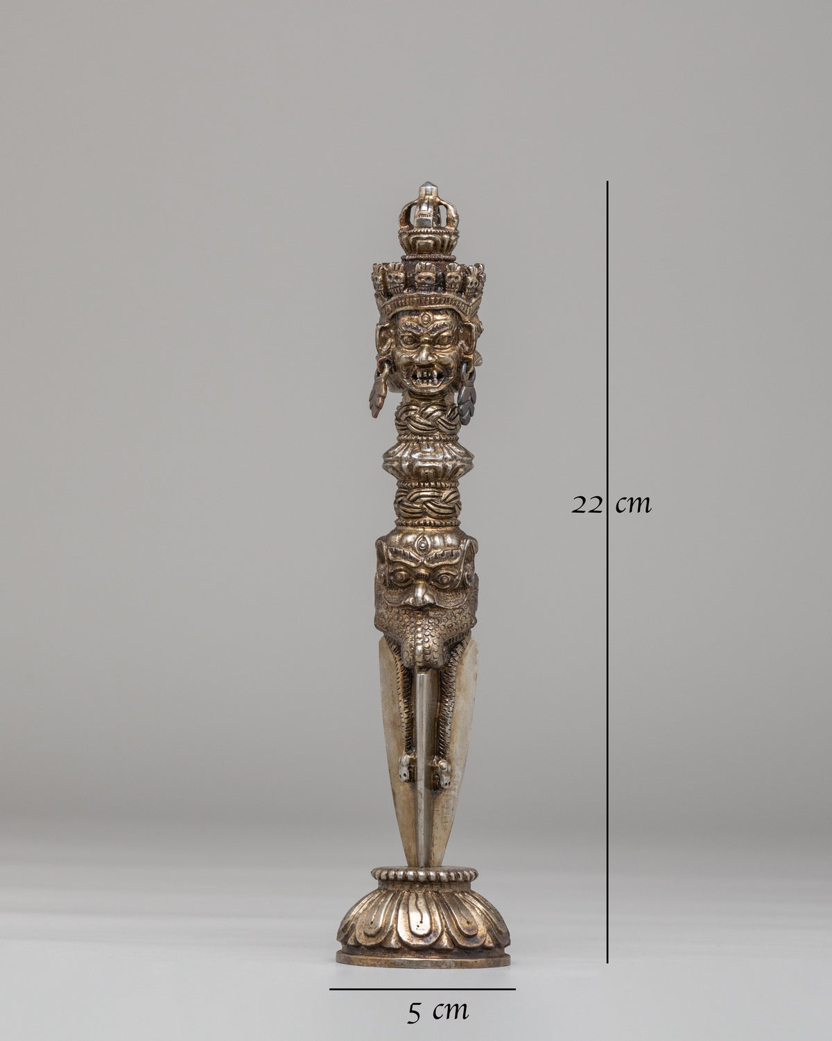 Buddhist Ceremonial Phurba | Handcrafted Ritual Dagger for Protection