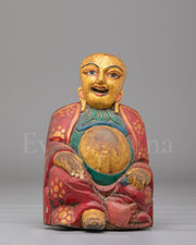 Sacred Altar Laughing Buddha Statue  