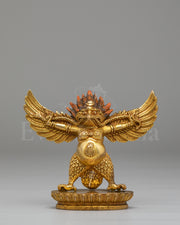 Buddhist Shrine Garuda Statue 