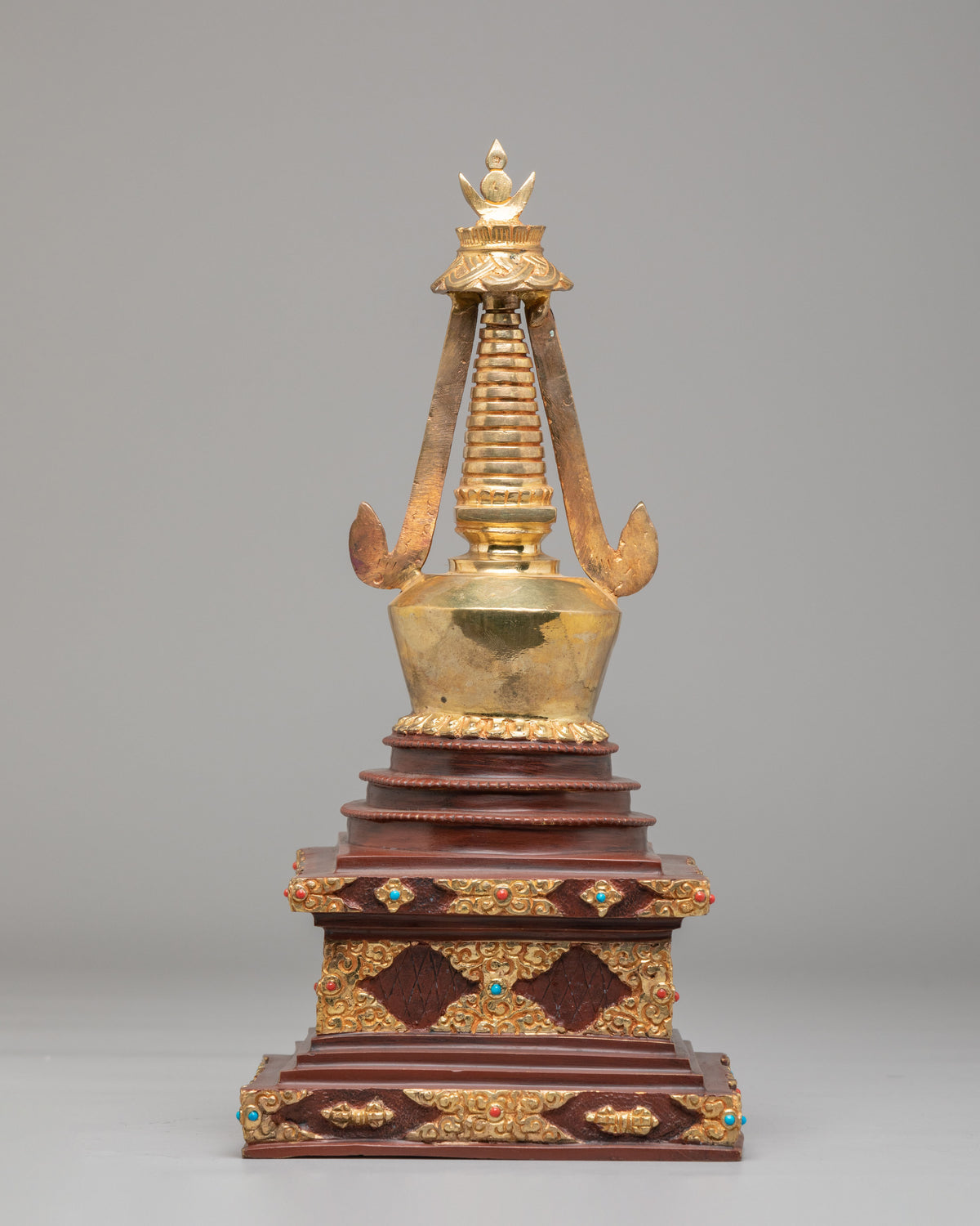Namgyal Chorten Stupa for Buddhist Altar | Sacred Tibetan Art
