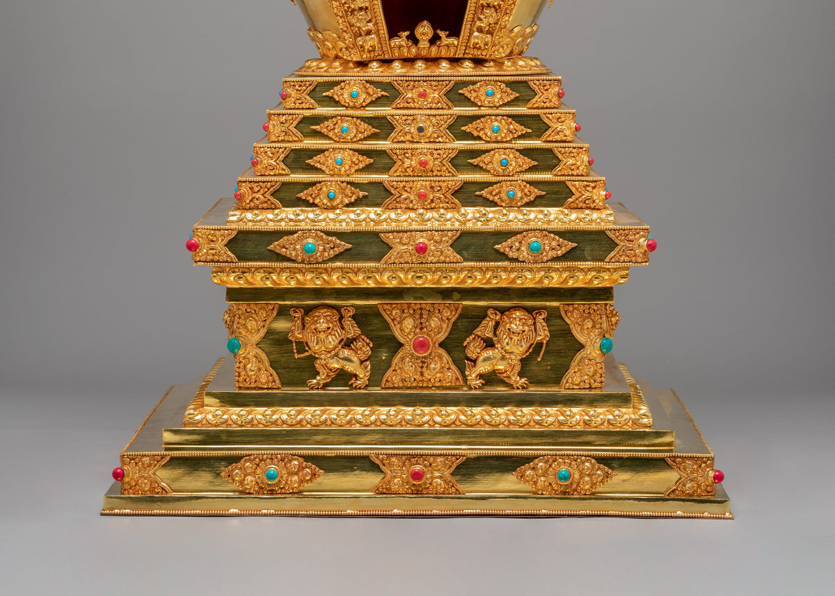 Exclusive Himalayan Enlightenment Stupa | Spiritual Home Decor