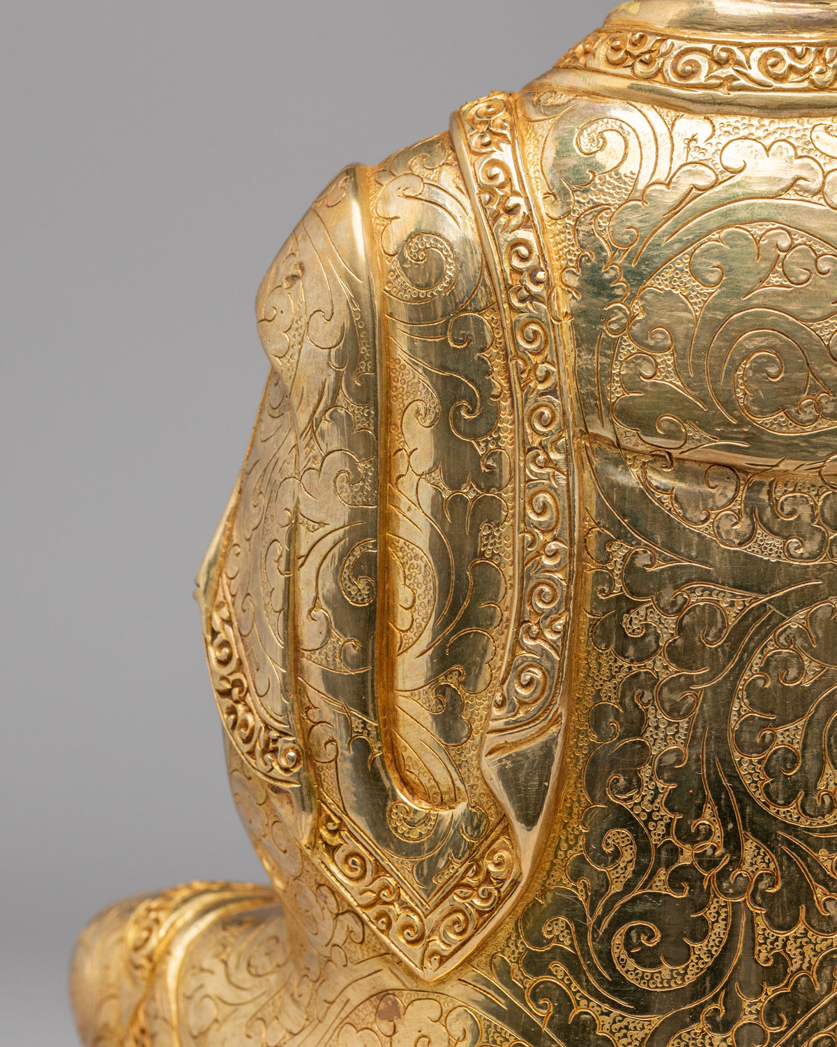 Tibetan Buddhist Tsongkhapa Statue Set | Gelug Lineage Masters